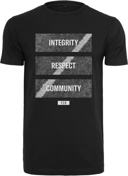 Merchcode T-Shirt Footballs Coming Home Integrity, Respect, Community Tee