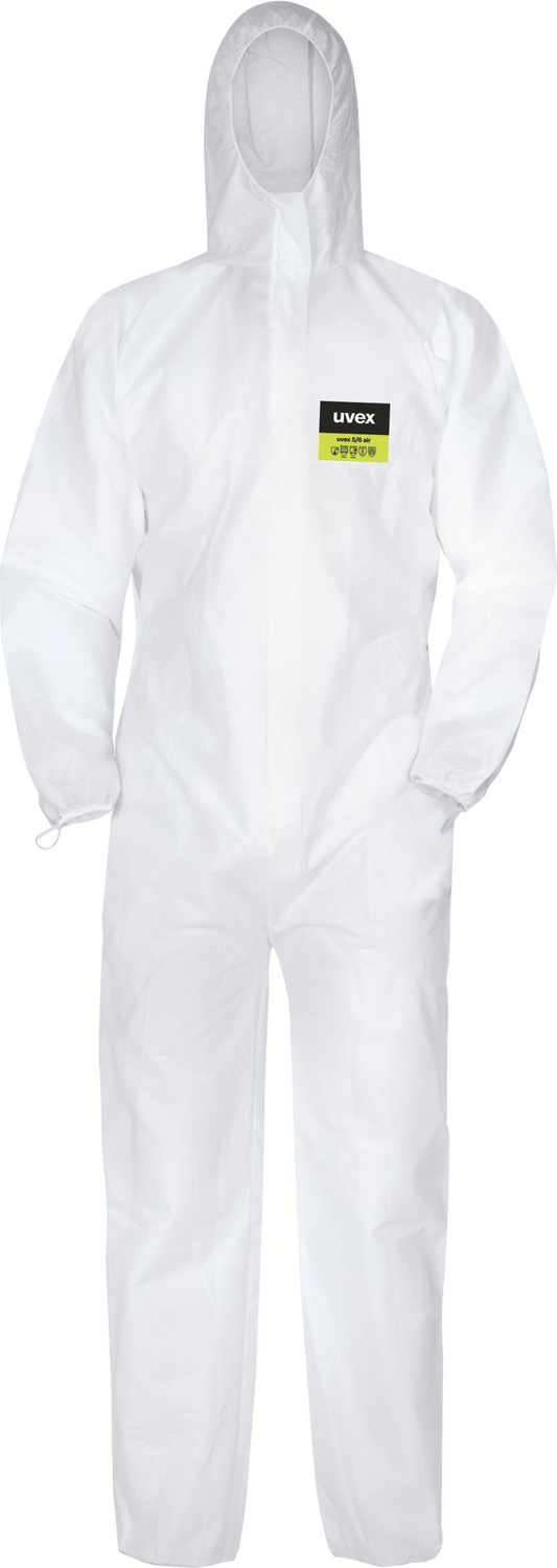 Uvex Overall Disposable Coveralls Weiß (98173) - Herren / Unisex