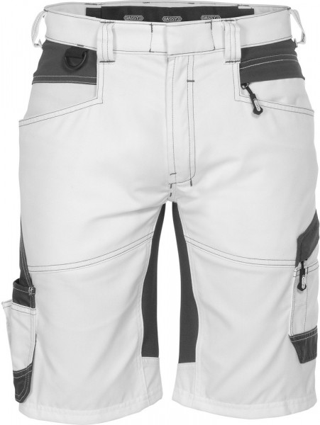 Dassy Malershorts mit Stretch Axis Painters PESCO41 Weiß/Anthrazitgrau