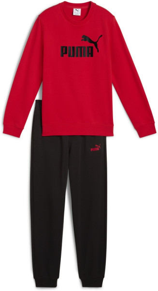 Puma Kinder Knitted Suits ESS No.1 Logo Crew Sweat Suit TR B 686296