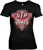 STP Power Girly Tee Damen T-Shirt Black STP Power Girly Tee Damen T-Shirt Black