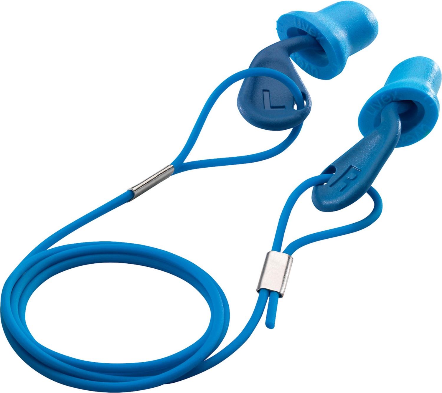 Uvex Gehörschutzstöpsel Xact-Fit 2124011 Blau Snr 26 Db (21241)-M (50 Stück) - Herren / Unisex