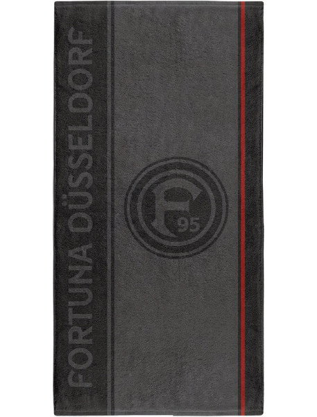 Fortuna Düsseldorf Handtuch Unterrath Fussball Rot-50x100cm, 400gsm