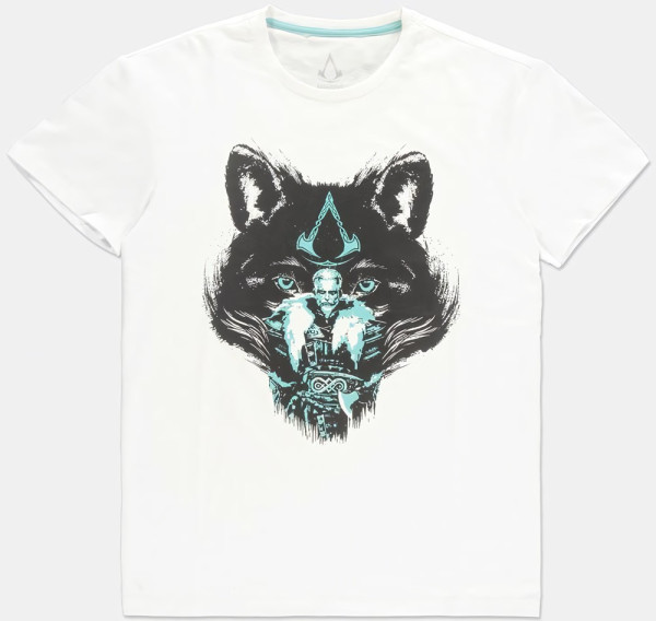 Assassin's Creed Valhalla - Wolf - Men's T-Shirt White