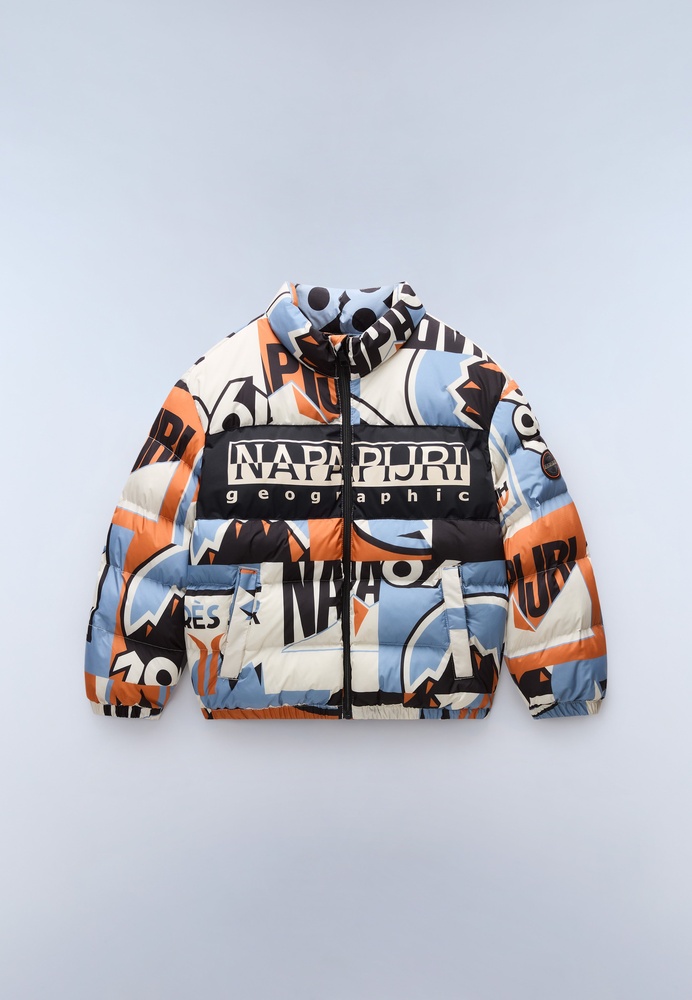 Napapijri Kinder Funktionsjacke K A-Primiero Aop NP0A88ZH - Herren / Unisex