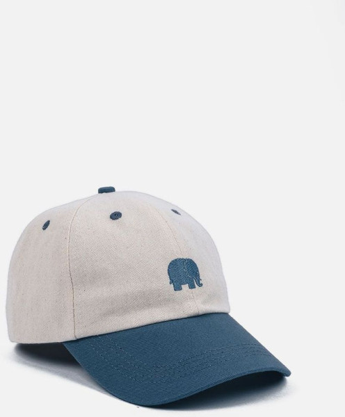 Trendsplant Cap Logo Dad Cap Indigo Ecru