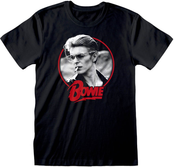 David Bowie - Smoking T-Shirt Black