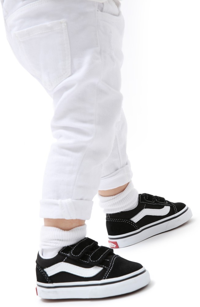 Vans Kinder Kids Lifestyle Classic FTW Sneaker Td Old Skool V Schwarz - Herren / Unisex