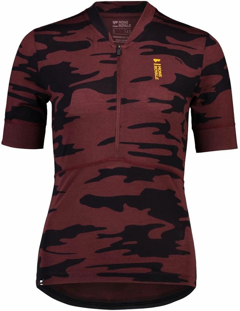 Mons Royale Damen Trikot Damen-Radtrikot Cadence Half Zip 175676 - Damen