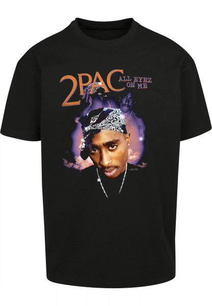 Mister Tee T-Shirt Tupac All Eyez On Me Anniversary Oversize Tee black