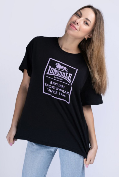 Lonsdale Damen T-Shirt Ramscraigs T-Shirt Oversize