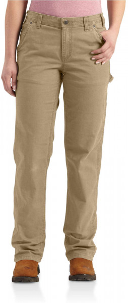 Carhartt Damen Hose Crawford Pant Dark Khaki