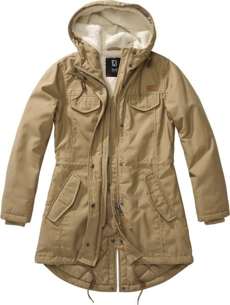 Brandit Damen Jacke Women Marsh Lake Parka Camel