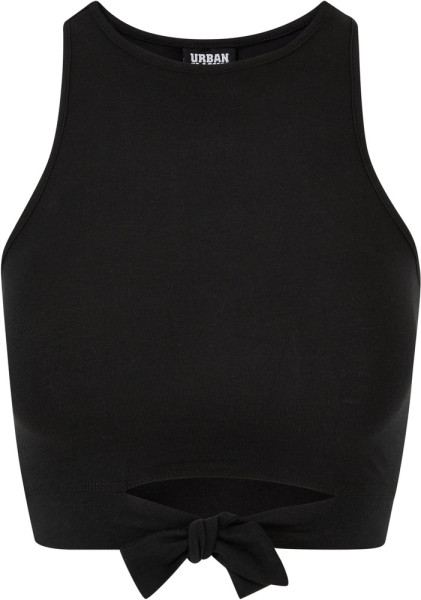 Urban Classics Damen Ladies Cropped Knot Top