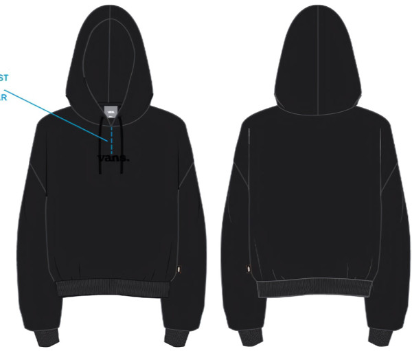 Vans Damen Jacke W Essential Ft Relaxed Po 000JF6