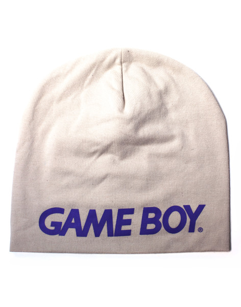 Nintendo Beanies Nintendo - Game Boy Rubber Print Summer Beanie Grey