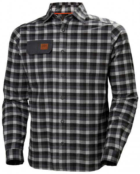 Helly Hansen Hemd 79111 Kensington Shirt 970 Dark Grey