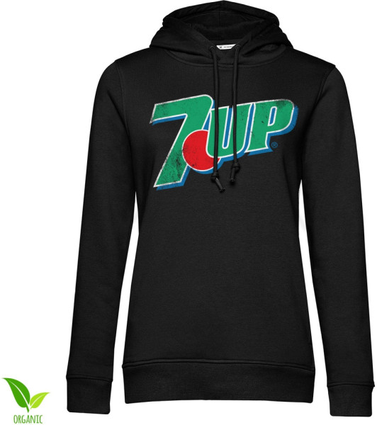 7Up Damen 80s Washed Logo Girly Hoodie IMG-57-7UP007-H66-5