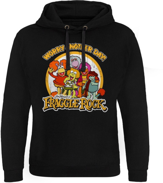 Fraggle Rock Worry Another Day Epic Hoodie