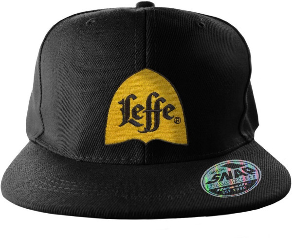 Leffe Alcove Logo Standard Snapback Cap Black