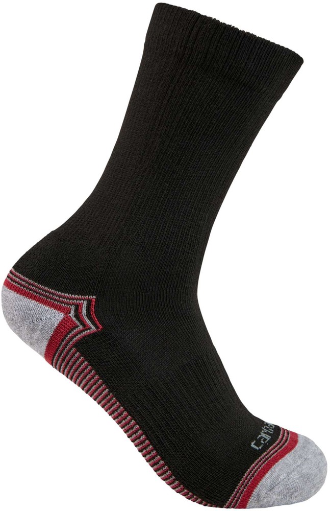 Carhartt Force Midweight Crew Sock 3 Pack Schwarz - Herren / Unisex