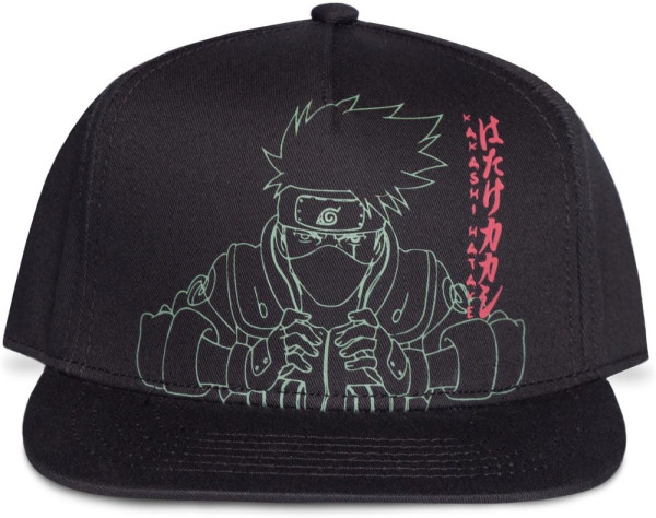 Naruto - Men's Snapback Cap Black