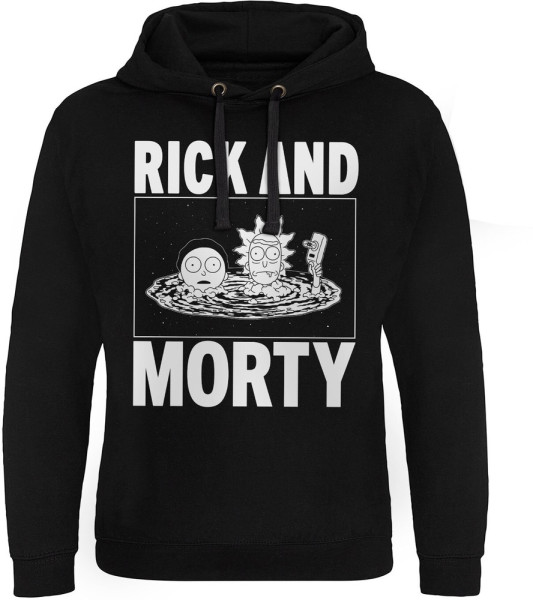 Rick And Morty Epic Hoodie Black