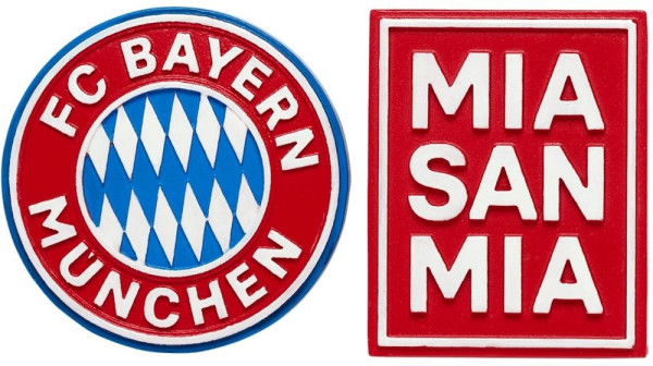 FC Bayern München Magnet Logo & MSM 2er-Set 32666