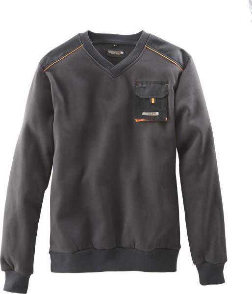 Terratrend Job Pullover Dunkelgrau/Schwarz