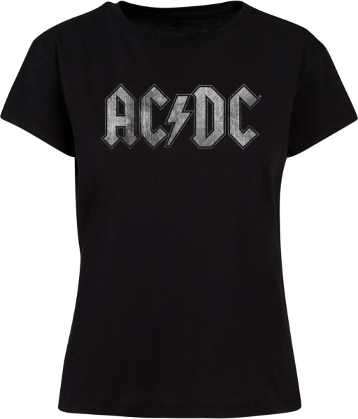 Merchcode Damen Ladies ACDC Logo Box Tee MP5011721