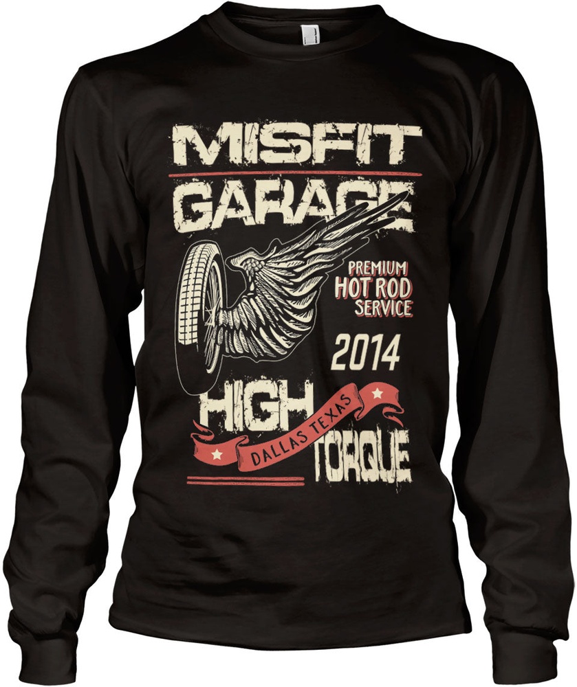 Misfit Garage High Torque Long Sleeve Tee DC-19-MG006-H84-6 - Herren / Unisex