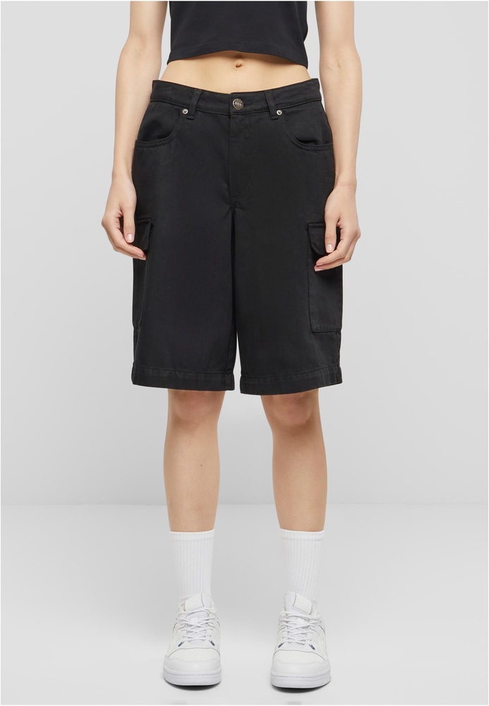 Urban Classics Damen Short Ladies Cotton Cargo Bermuda TB6840 - Damen