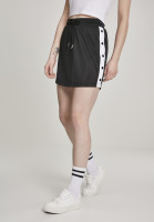 Urban Classics Rock Ladies Track Skirt Black/White/Black Urban Classics Rock Ladies Track Skirt Black/White/Black