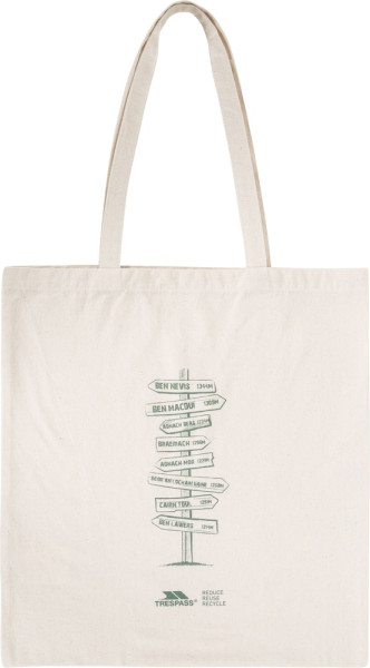 Trespass Rucksack Reuseme - Tote Bag Sign Print