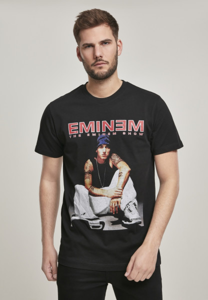Mister Tee T-Shirt Eminem Seated Show Tee Black