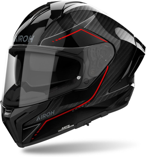 Airoh Integralhelm Helmet Matryx Carbon Stylish Gloss 57-25016