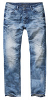 Brandit Hose Will Denim Jeans in Denim Blue