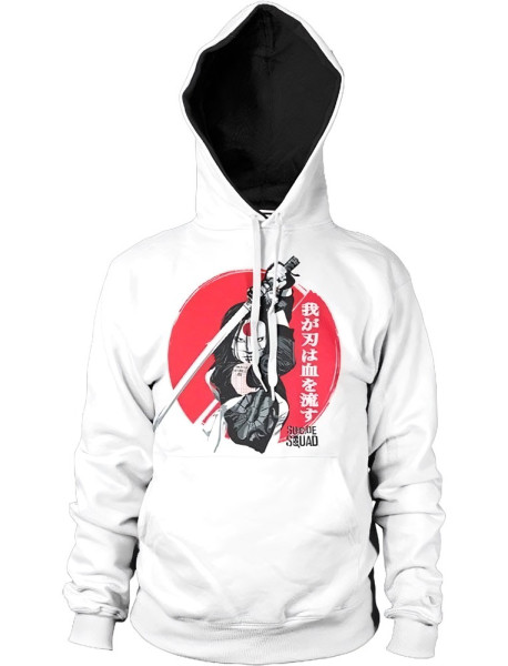 Suicide Squad Katana Hoodie White