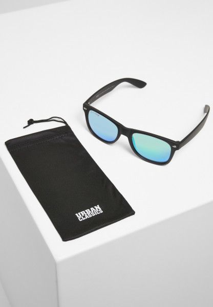 Urban Classics Sonnenbrille Sunglasses Likoma Mirror UC Black/Green