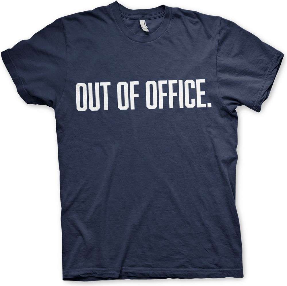 Hybris OUT OF OFFICE T-Shirt Blau - Herren / Unisex