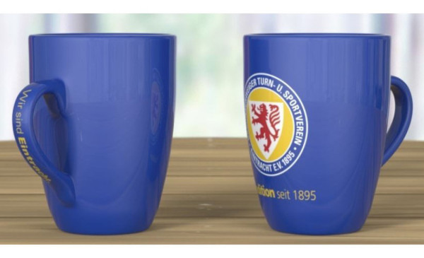 Eintracht Braunschweig Tasse Tradition Fussball Gelb