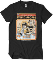Steven Rhodes Cure For Stupid People T-Shirt Black Steven Rhodes Cure For Stupid People T-Shirt Black