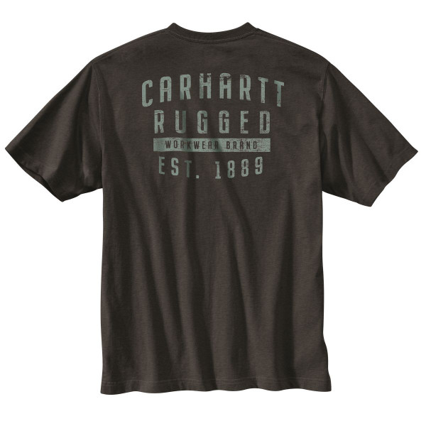 Carhartt Workwear Back S/S Graphic T-Shirt Carbon Heather