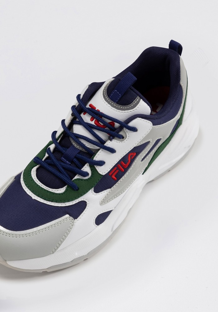 Red Fila Schuhe Blau Fila Trainers 3RM01024-077 Size Youth Red