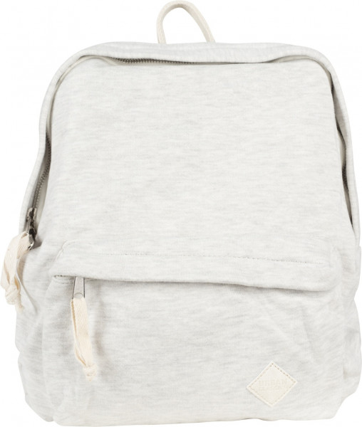 Urban Classics Tasche Sweat Backpack Offwhite Melange/Offwhite