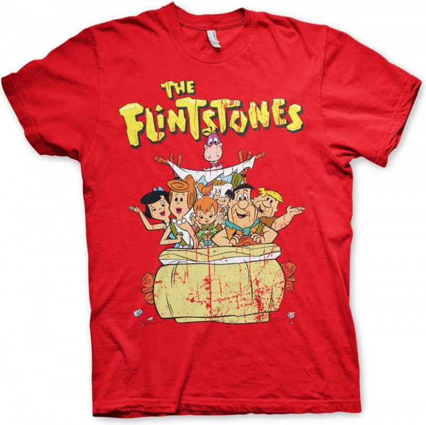 The Flintstones T-Shirt Red