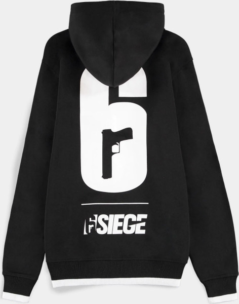 Six Siege - Logo - Men's Zipper Hoodie Black