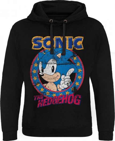 Sonic The Hedgehog Epic Hoodie Black