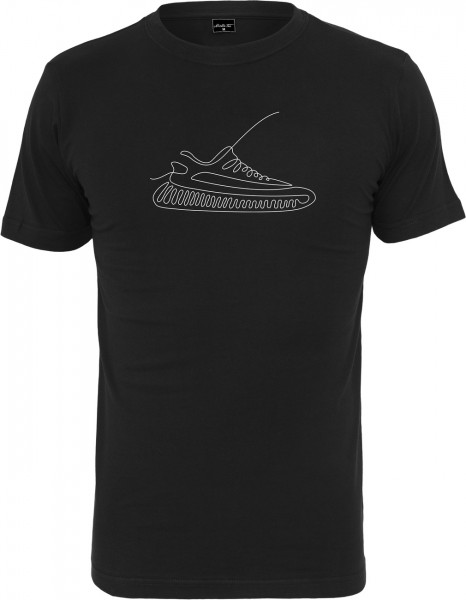 Mister Tee T-Shirt One Line Sneaker Tee Black