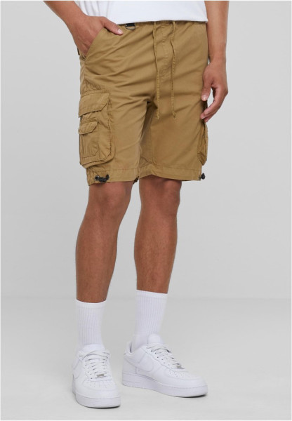 Urban Classics Double Pocket Cargo Shorts Darksand